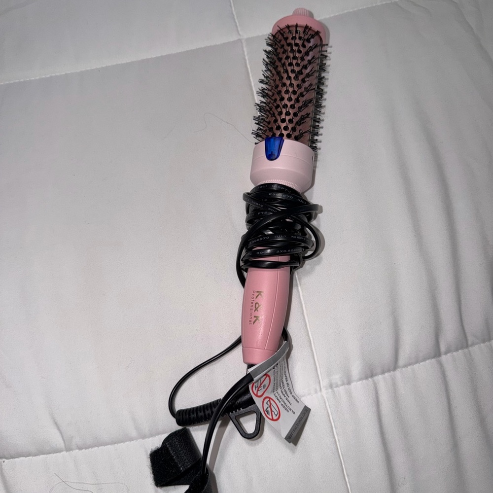 Pink Hair Styling Brush